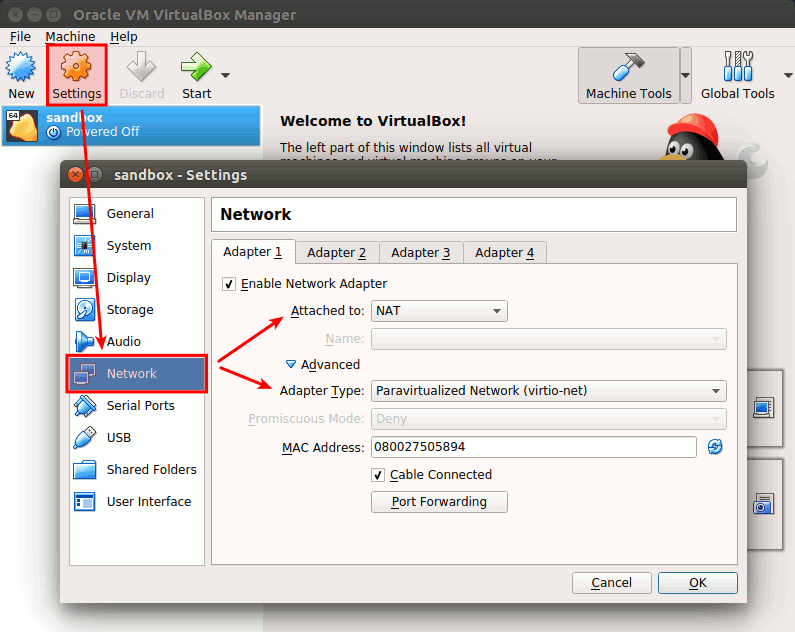 Network Settings